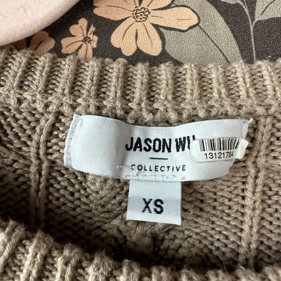 Jason Wu Collective Camel Peplum Sweater size XS - Picture 9 of 9